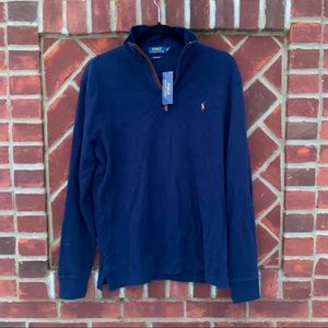 Ralph Lauren Polo Quarter Zip-up Pullover Sweater